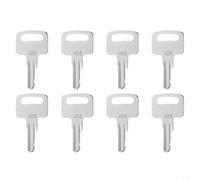 Ignition Keys for Heavy Machinery Set of 8, for Forklifts and Elevators, Part No 455