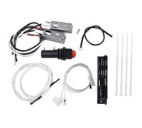 Ignition Kit 42322, Grill Igniter for Weber Summit Silver B 4-Burner Gas Grills, Complete Spark Generator Replacement Parts