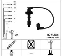 Ignition Cable/Connecting Parts NGK 6304 for VOLVO