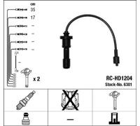 NGK 6301 Ignition lead set