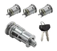 Ignition Lock Barrel Ignition Switch Lock Cylinder Replacement With Key Compatible With Jeep For Wrangler TJ 1998 1999 2000 2001 5003843AB 68001713AA