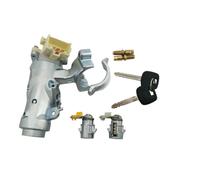 Ignition Lock Core Ignition Switch Steering Barrel Lock + Door Lock with 2 Keys Set for Toyota Hilux 1997-2005