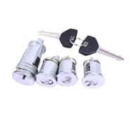 Ignition Lock Cylinder Car Ignition Switch& 3 Door Lock Cylinders Set W/2 Keys Compatible With JEEP For WRANGLER TJ 2002 2003 2004 2005 2006 5003843AA