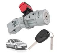 Ignition Lock Switch for Trafic Clio Kangoo Master, KASturbo Ignition Lock Barrel Starter Switch with Key Fit NV400 NV300 8200214168 7701208408