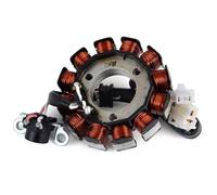 Ignition Magneto Stator Compatible With MT-125 ABS Ice Fluo 2020 Magneto Coil Rotor Motorcycle Magneto Stator Plate Coil Replacemen BK6-H1410-02