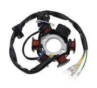 Ignition Magneto Stator Plate 1pcs For 125cc 90cc 70cc 50cc 110cc PIT Quad Dirt Bike ATV Buggy 6 Pole Coil Flywheel Magneto Stator Stators Coils(2)