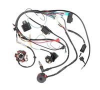 Ignition Magneto Stator Plate For 50cc 90cc 70cc 125cc 110cc Motorcycle Complete Electrics Wiring Harness Loom CDI Coil ATV Quad Pit Bike Buggy Go Kart Stators Coil