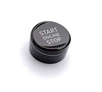 Ignition Push Button Starter Fit For Audi A3 A4 A5 A6 A7 A8 Q3 Q5 Q7 Q8 B9 8W1 905 217 8W1905217F One Key Start Ignition Switch Button Accessories(Yellow)
