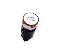 Ignition Push Button Starter Fit For Audi A3 A4 A5 A6 A7 A8 Q3 Q5 Q7 Q8 B9 8W1 905 217 8W1905217F One Key Start Ignition Switch Button Accessories(WHITE)