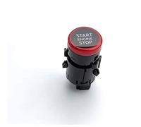Ignition Push Button Starter Fit For Audi A3 A4 A5 A6 A7 A8 Q3 Q5 Q7 Q8 B9 8W1 905 217 8W1905217F One Key Start Ignition Switch Button Accessories(Red)