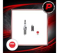 Ignition Spark Plug Engine M14x1.25 Thread Direct Fit Replacement NGK 6510