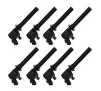 Ignition Starter 1/8 Pcs Ignition Coil For Aston For Martin For Vantage V8 Auto Car Accessories Oem 6g33-12a366-Ca 6g3312a366aa Car Starter Switch(Black)