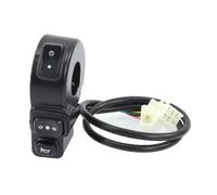 Ignition Starter Button 22mm Motorcycle Head Light Turn Switch Motorcycle Headlight Horn Turn ON/Off Control Switches 3-in-1 Light Horn Turn Switch Motorbike Parts