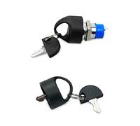 Ignition Starter On Off Switch Lock with Easy Pull Key Fit for Most Pride Victory Go Go Mobility Scooter Electric Scooter 4 Wheels Power Chairs 4 Keys