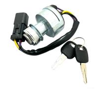 Ignition Starter Switch 142-8858 for CAT Excavator | Direct replacement, fits CAT loaders, includes 2 keys, durable plastic metal build, easy install