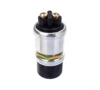 Ignition Starter Switch 60A DC 12V 24V Push Button for Car Truck Motorcycle RV Boat, Metal Housing High Amp Engine Start Control with Extreme Temperature Resilience, Silver