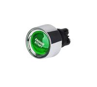 Ignition Starter Switch Engine Start Ignition Switch 12V 50A 3 Pin SPST Momentary Keyless Push Button Starter Switches ON OFF Fit For Cars Ignition Barrel(Green)