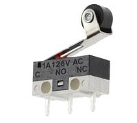 Ignition Starter Switch Limit Switch 1A 125V Mouse SPDT 3Pin Momentary Push Button Without With Roller(PULLEY,20PCS)