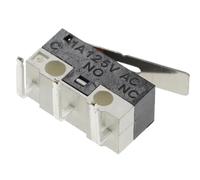 Ignition Starter Switch Limit Switch 1A 125V Mouse SPDT 3Pin Momentary Push Button Without With Roller(BENT FOOT-3,100PCS)