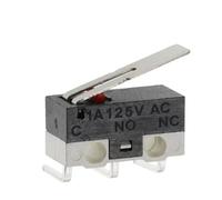 Ignition Starter Switch Limit Switch 1A 125V Mouse SPDT 3Pin Momentary Push Button Without With Roller(BENT FOOT-4,100PCS)