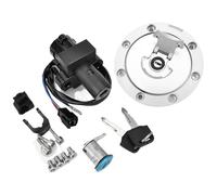 Ignition Starter Switch Lock Compatible With CBR250 For CBR400 For NC23 For NC29 Motorcycle Ignition Switch Set Ignition Starter Switch Lock Key Set OEM:35100-MR8-027