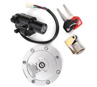 Ignition Starter Switch Lock Compatible With CBR900RR For CBR954 2002-2003 Ignition Starter Switch Lock Key Set Motorcycle Ignition Switch Set OEM:35010-MCJ-A00