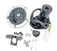 Ignition Starter Switch Lock Compatible With For EX400 For Ninja 400R 2014-2017 Motorcycle Ignition Starter Switch Lock Key Set OEM:51049-0714 27005-0552