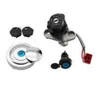 Ignition Starter Switch Lock Compatible With For XVS650 For V-Star For Midnight For Custom 2005-2010 Motorcycle Ignition Switch Fuel For Gas Cap For Seat Lock Keys