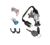 Ignition Starter Switch Lock For JONWAY For TAOTAO For GY6 49 50cc Scooters Motorcycle Gas Fuel Tank Cap Ignition Switch Start Lock Contact Key Set