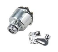 Ignition Starter Switch with 2Pcs Key 8-94402500-0 9-82710045-0 Compatible with Kato Excavator HD250 HD400 Compatible with Hitachi Wheel Loader LX100 Compatible with Ford Tractor 1600