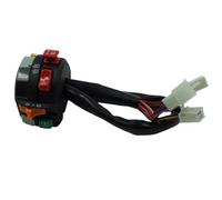 Ignition Starter Switch with Key Fit For Motorcycle 7/8" 22mm Handlebar Control Switch Turn Signal Horn Ignition Start Kill Ignition Switch