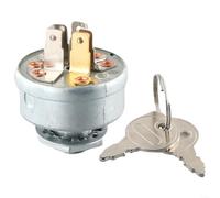 Ignition Starter Switch With Keys, 5 Terminal Replacement For 725-0267 0945-4, Fit For Ride On Tractor Mower