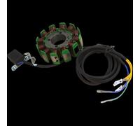 Ignition Stator Coil Compatible With CG125 300 200W 12 Pole Motorcycle Power Generator Stator Coil Magneto Engine Spare Parts Accessories Replacement