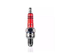 Ignition Stator Coil High Performance 3-electrode Spark Plug A7TC fit fit for 50CC-150CC ATV Motorcycle Spark Plug Accessories (Color : AS SHOW)