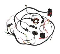 Ignition stator coil Quad ATV For GY6 125cc 150cc ELECTRICS Stator Wire Wiring Harness Magneto Ignition Coil CDI Rectifier Solenoid Parts