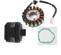 Ignition Stator For Suzuki For GSR400 For GSR600 For GSR-400 For GSR-600 2006-2019 With Gasket Engine Stator Coil+Voltage Regulator Rectifier(A)