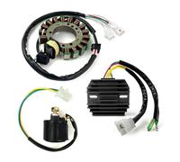 Ignition Stator For Warrior 350 For YFM350X 1996-2001 3HN-85510-10-00 Starter Relay Solenoid Stator Coil Regulator Rectifier Stator Gasket