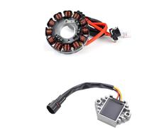 Ignition Stator For YFZ450 For YFZ450 For YFZ450R Limited Special Edition 2 2004-2008 With Gasket Engine Stator Coil+Voltage Regulator Rectifier(B)