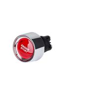 Ignition Switch 50A 12V/24V Multi-Functional Car Engine Start Push Button Keyless Switch Small Ignition Starter On Off Switches(Red)
