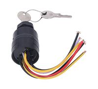 Ignition Switch Assembly with Key for OUTBOARD MOTORS 1994 | Starter Switch ABS Metal | Boat Ignition Switch | Marine Replacement Parts
