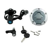 Ignition Switch Compatible With For YZF-R25 For YZF-R3 2015 2016 2017 2018 2019 Motorcycle Ignition Switch Fuel Cap Lock With 2 Keys Set Motorbike Locks