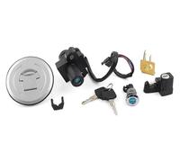 Ignition Switch Fuel Gas Cap For Hor&net 250 CB250 1999-2001 Ignition Switch Motorcycle Fuel Tank Lid Keys Lock Key Kit Replacement Accessorries