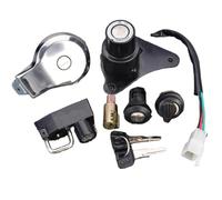 Ignition Switch Fuel Gas Cap Seat Lock Key Kit Compatible With XV125 VIRAGO 125 1997 2000 XV250 VIRAGO 250 1988 2013