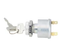 Ignition Switch, Ignition Starter Switch and Key 2 Terminals Carabiner 17421G1 Fits EZ-GO Electric Golf Cart