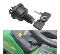 Ignition Switch, Ignition Starter Switch for JOHN DEERE 345 355 636M 648R 652M 661R GT235 GT245 LX277 LX279 X595 XUV550 Z720E Z930M Replace AUC18708
