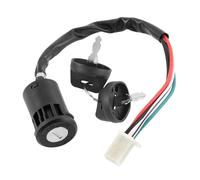 Ignition Switch Key For ATV Go Kart Scrambling Motorbike 4 Wires Universal 2 Ignition Keys Door Lock Key Motorcycle Accessories Ignition Key Switch Lock
