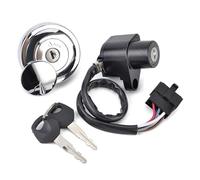 Ignition Switch Key Lock For Kawasaki VN900 Classic For Custom For Vulcan 900 Classic LT 2006-2022 Fuel Gas Cap Ignition Switch Seat Lock(1X set)