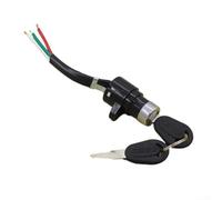 Ignition Switch Key Power Lock for Electric Bike E-Scooter Battery On Off Control Switch Black Plastic Material 47-55g Weight 3 Sizes Available S M L Fit for Electric Bicycle(S)