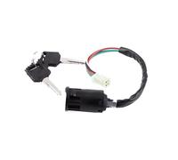 Ignition Switch Keys 4 Wires 2 Start Door Lock Key For ATV Go Kart Quad Scooter Lgnition Pads Brake(A)