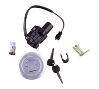 Ignition Switch Keys For CB250F CBR250R CB300F CBR300RA 35010-K33-700 Motorcycle Ignition Switch Lock Key Gas Fuel Tank Cap Set Motorbike Ignition Switch